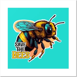 Save The Bees | Save The Planet Posters and Art